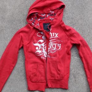 Super Comfy Fox Racing Red Small Women's Hoodie
